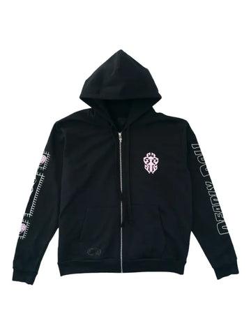 CH: DEADLY DOLL PINK DAGGER ZIP UP